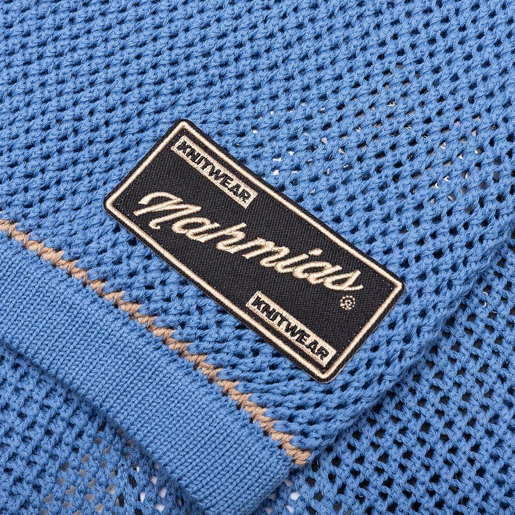 24 Football Knit Shirt - Light Blue Male Product Image