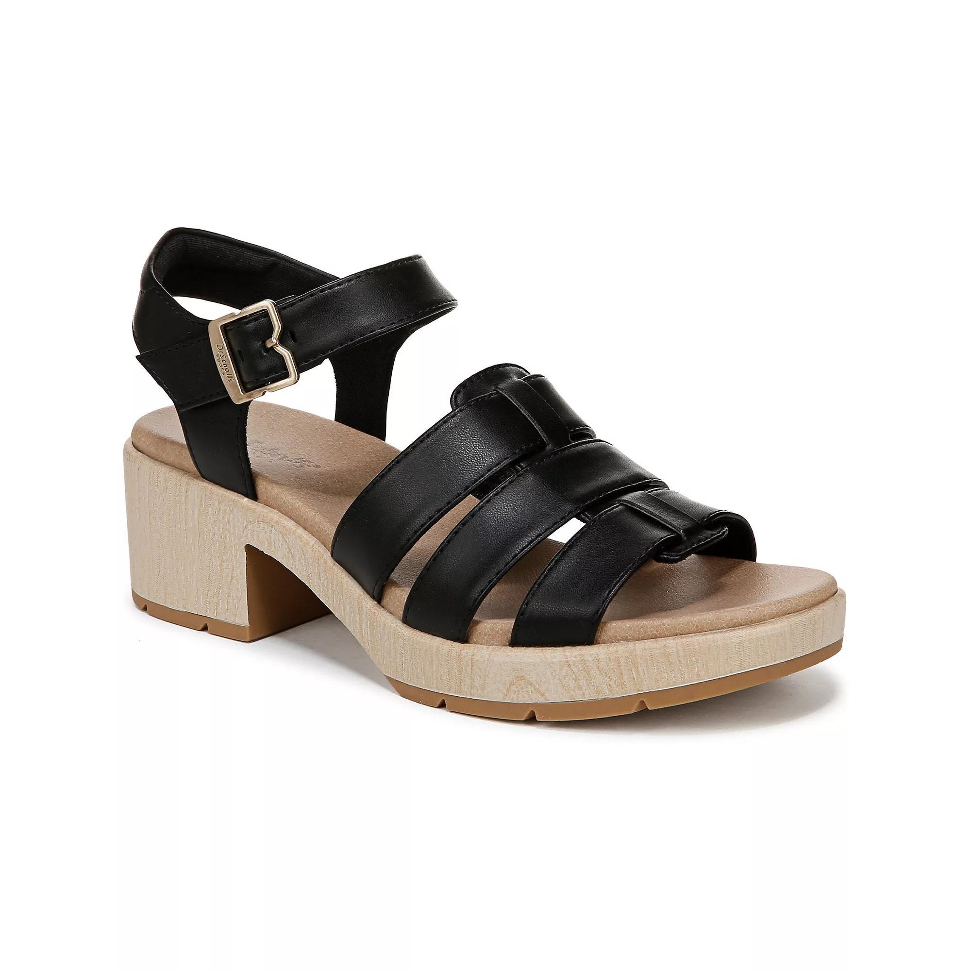 Dr. Scholl's Oh Kay Women's Sandals, Size: 7.5, Black Product Image
