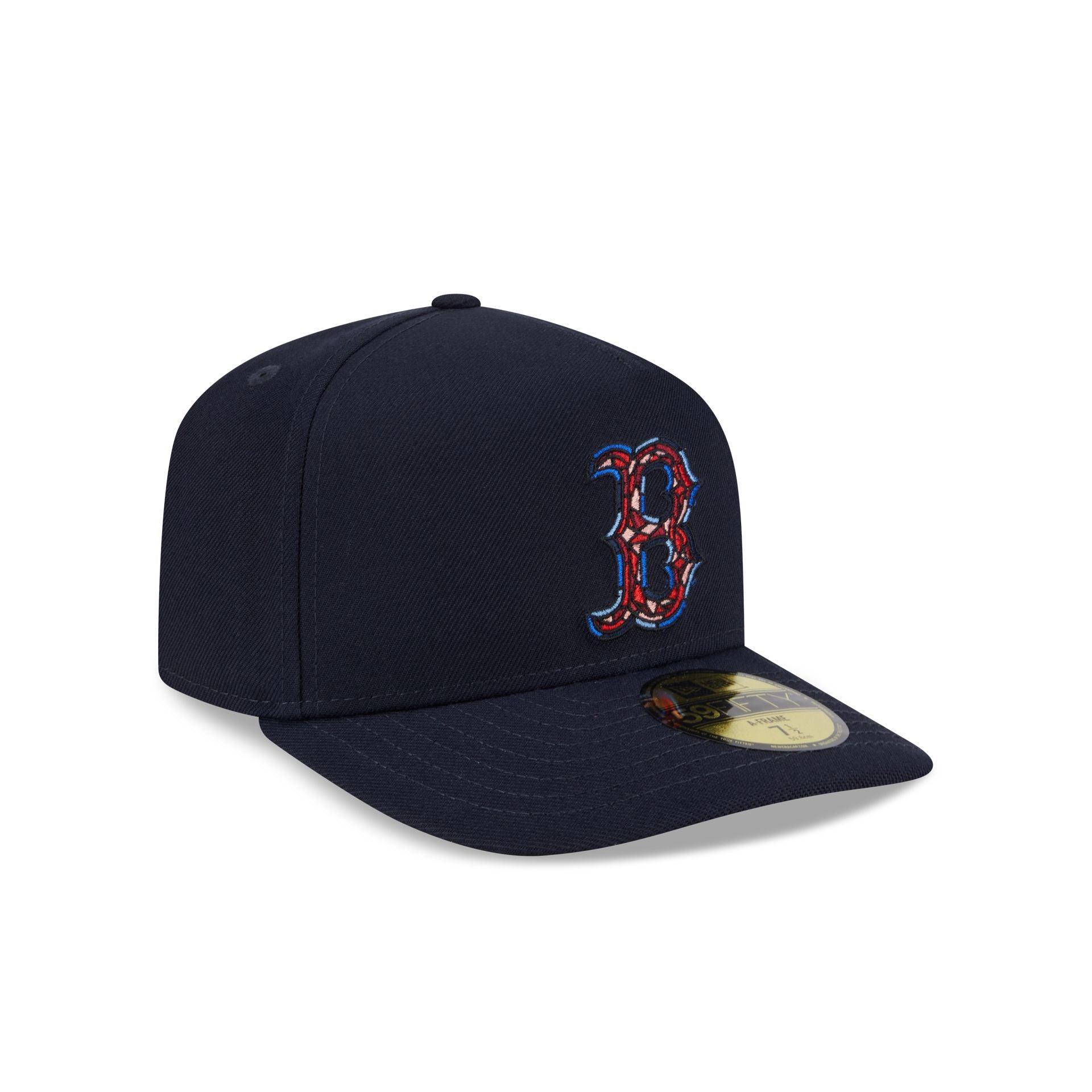 New York Mets Stained Glass 59FIFTY A-Frame Fitted Hat Male Product Image