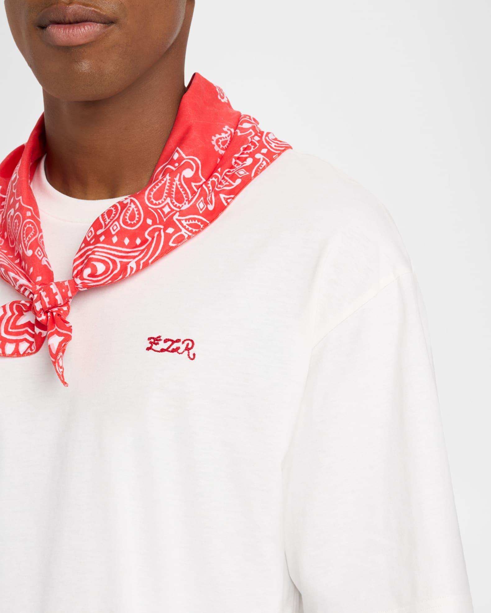 Men's Foulard Crewneck Logo T-Shirt Product Image