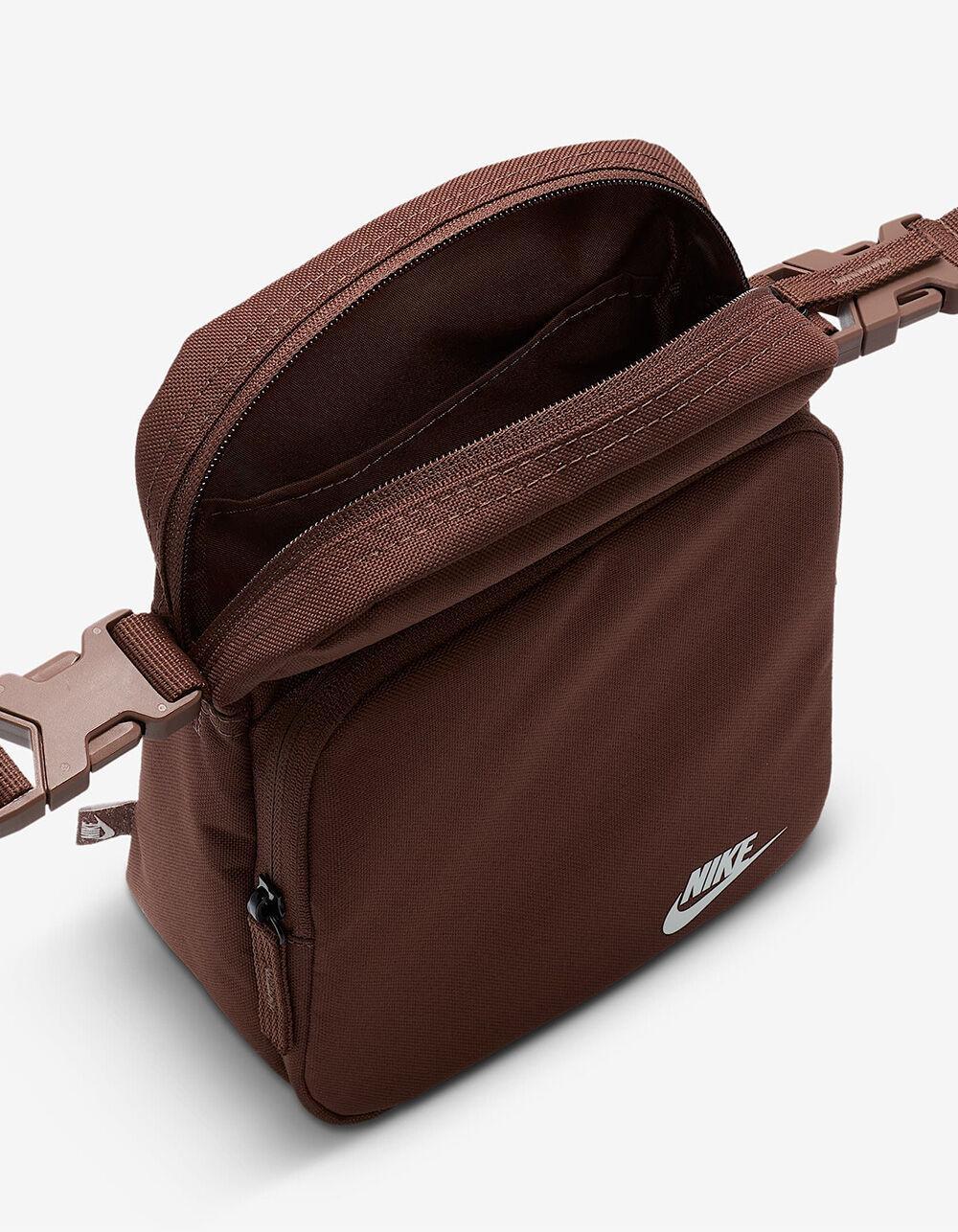 NIKE Heritage Crossbody Bag - DARK BROWN Product Image