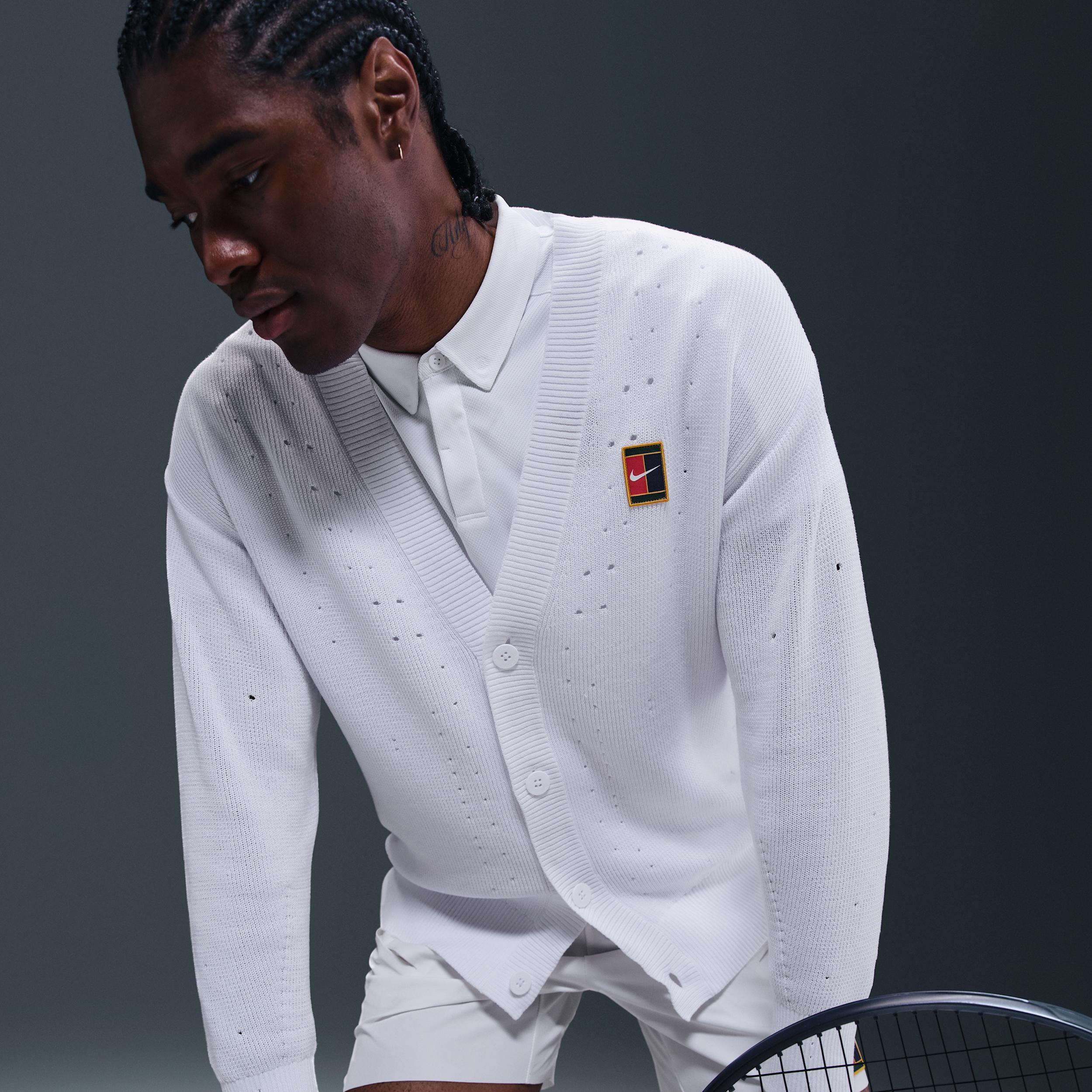 Nike Men's Court Slam Tennis Cardigan Product Image