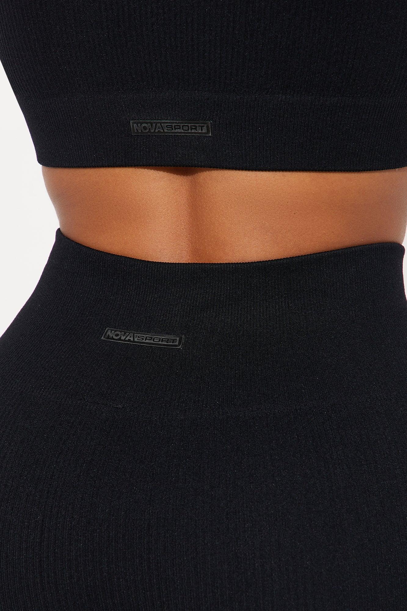 Body Goals Effortless Seamless Active Set - Black Product Image