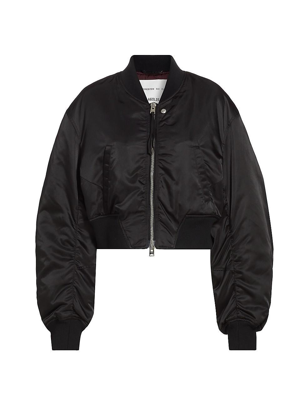 Womens Agolde x Shoreditch Ski Club Jett Bomber Jacket Product Image