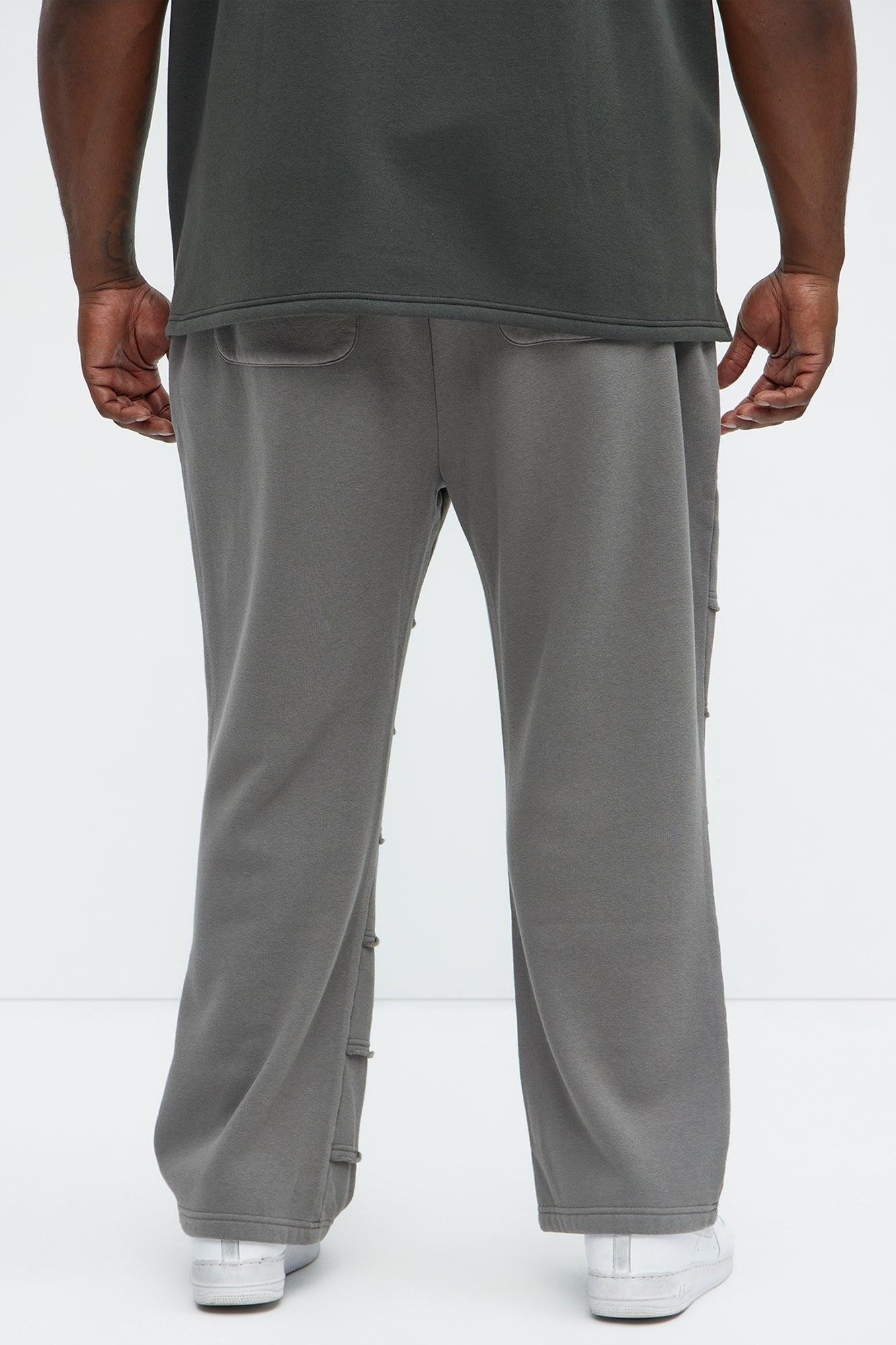 Tyson Off Your Rocker Straight Sweatpants - Charcoal Product Image