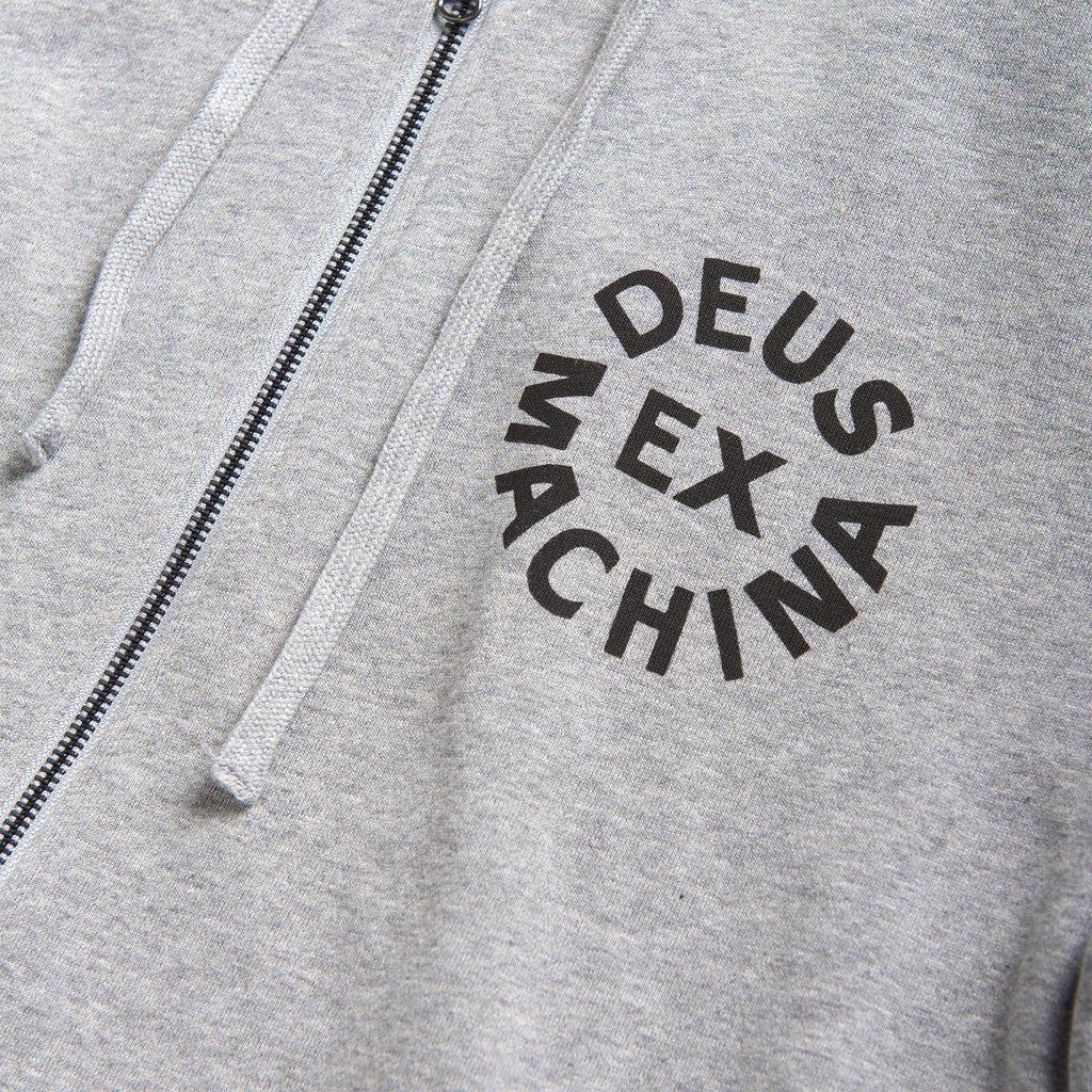 Circle Logo Hoodie - Grey Marle Product Image