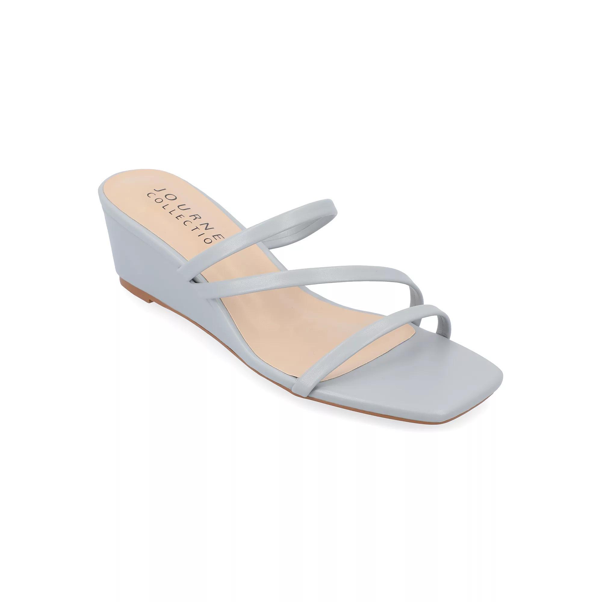 Journee Takarah Womens Wedge Sandals Product Image