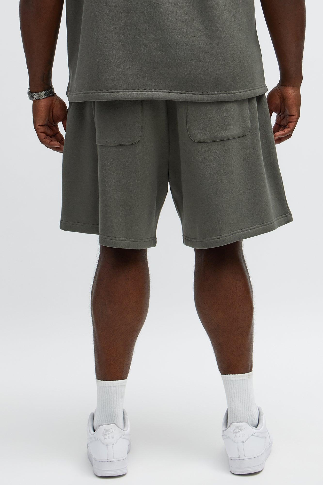 Tyson Relaxed Trust Issues Shorts - Dark Grey Product Image