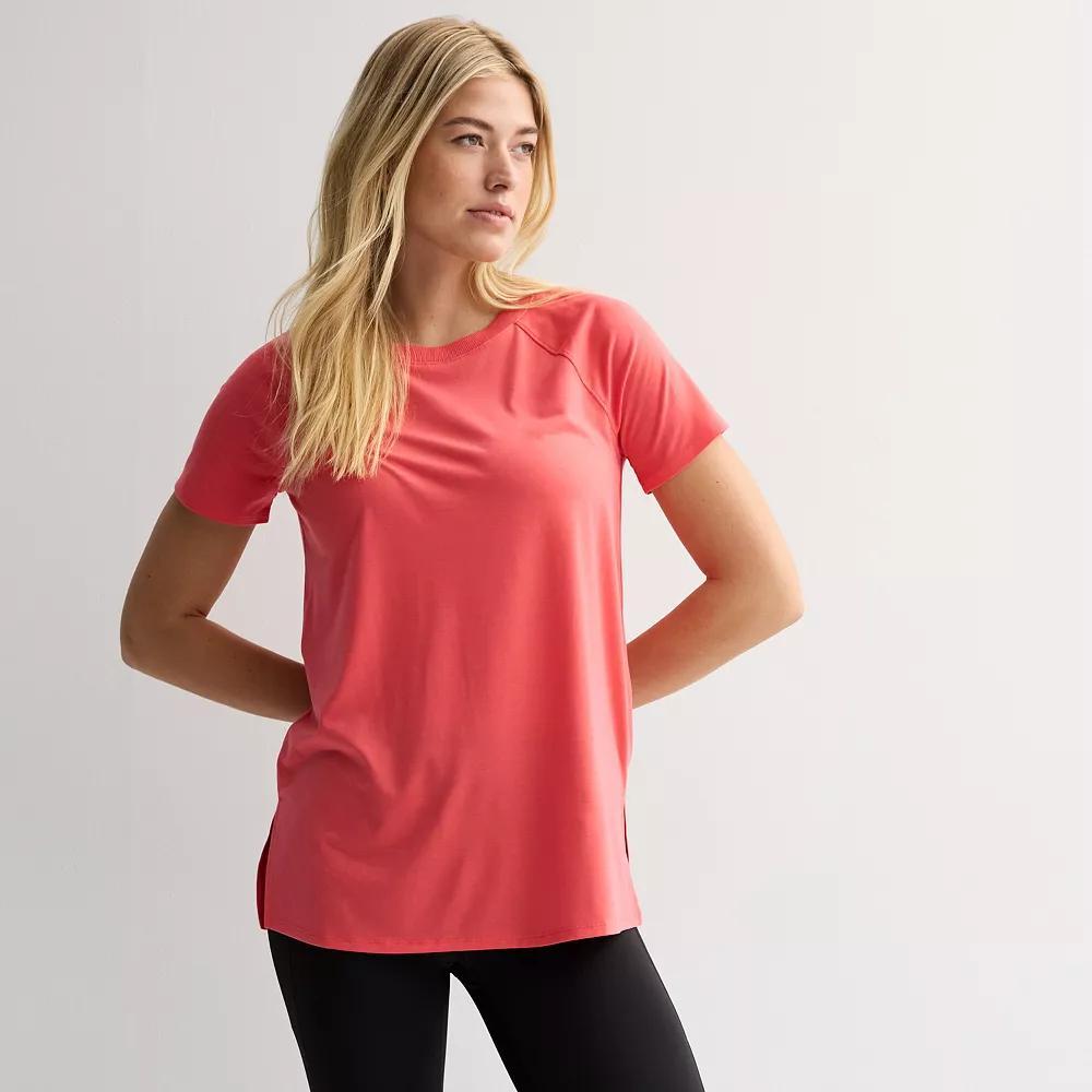 Women's Tek Gear® Short Sleeve Tunic Tee, Size: Small, Ostego Bay Product Image