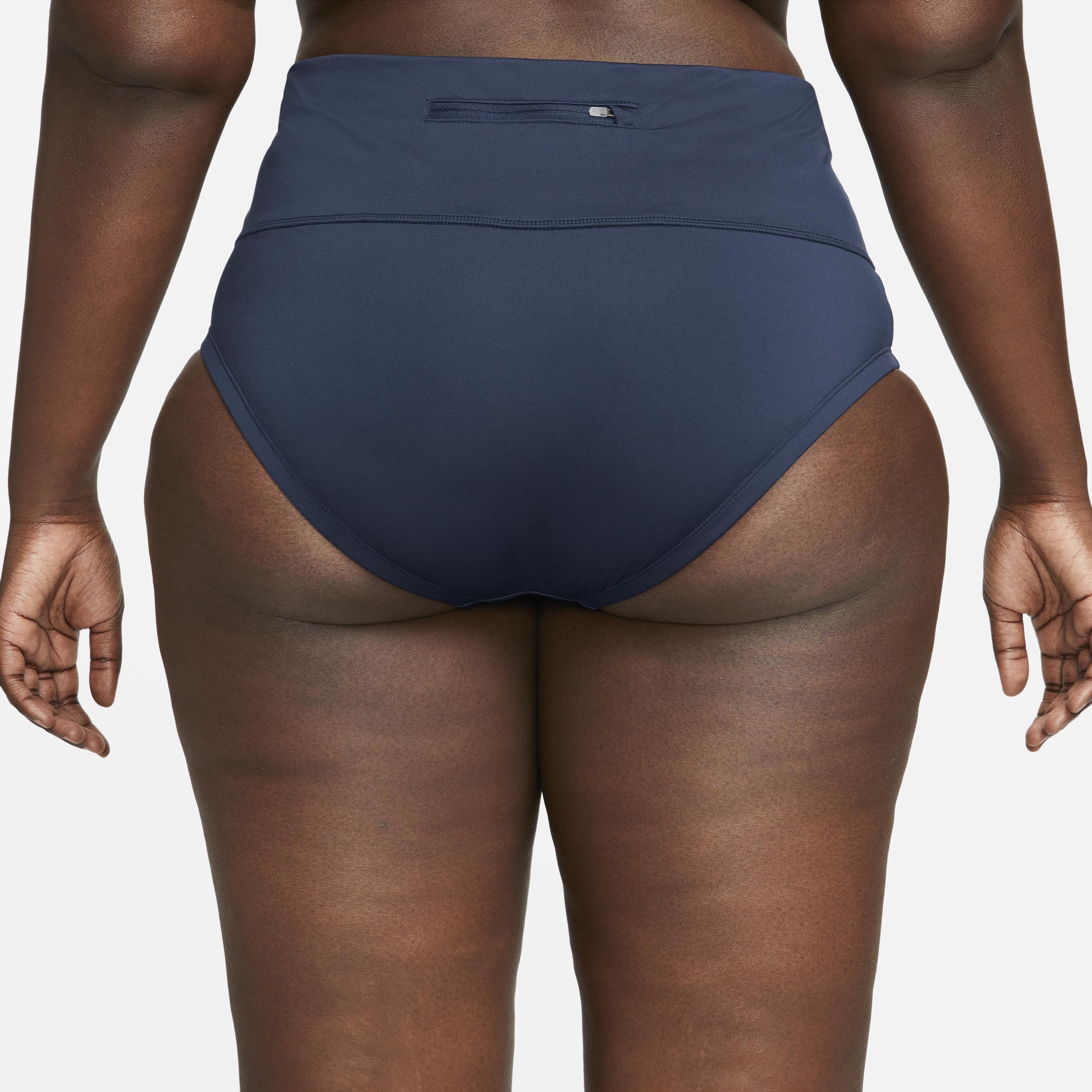 Nike Women's Essential High-Waisted Bikini Swim Bottom (Plus Size) Product Image