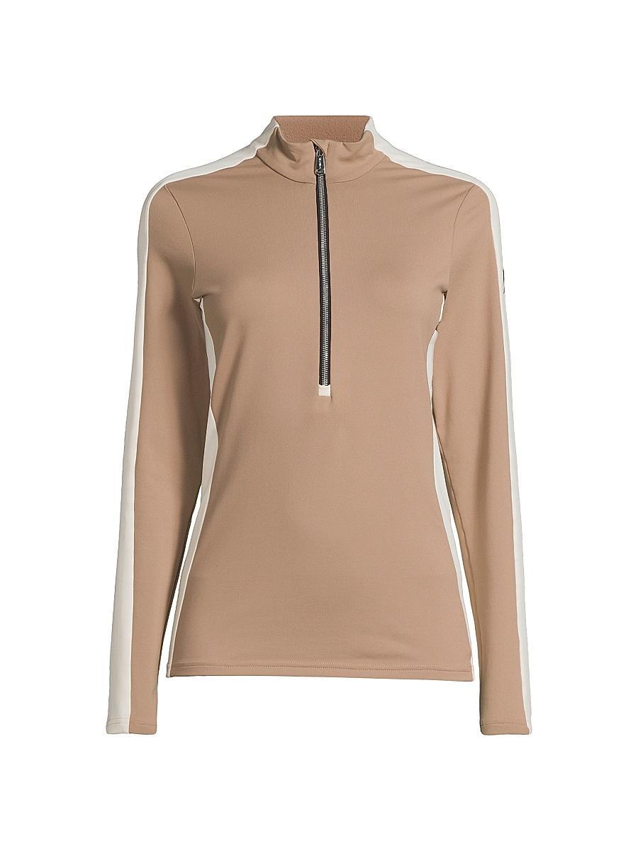 Womens Bella Knit Zip Sweater Product Image