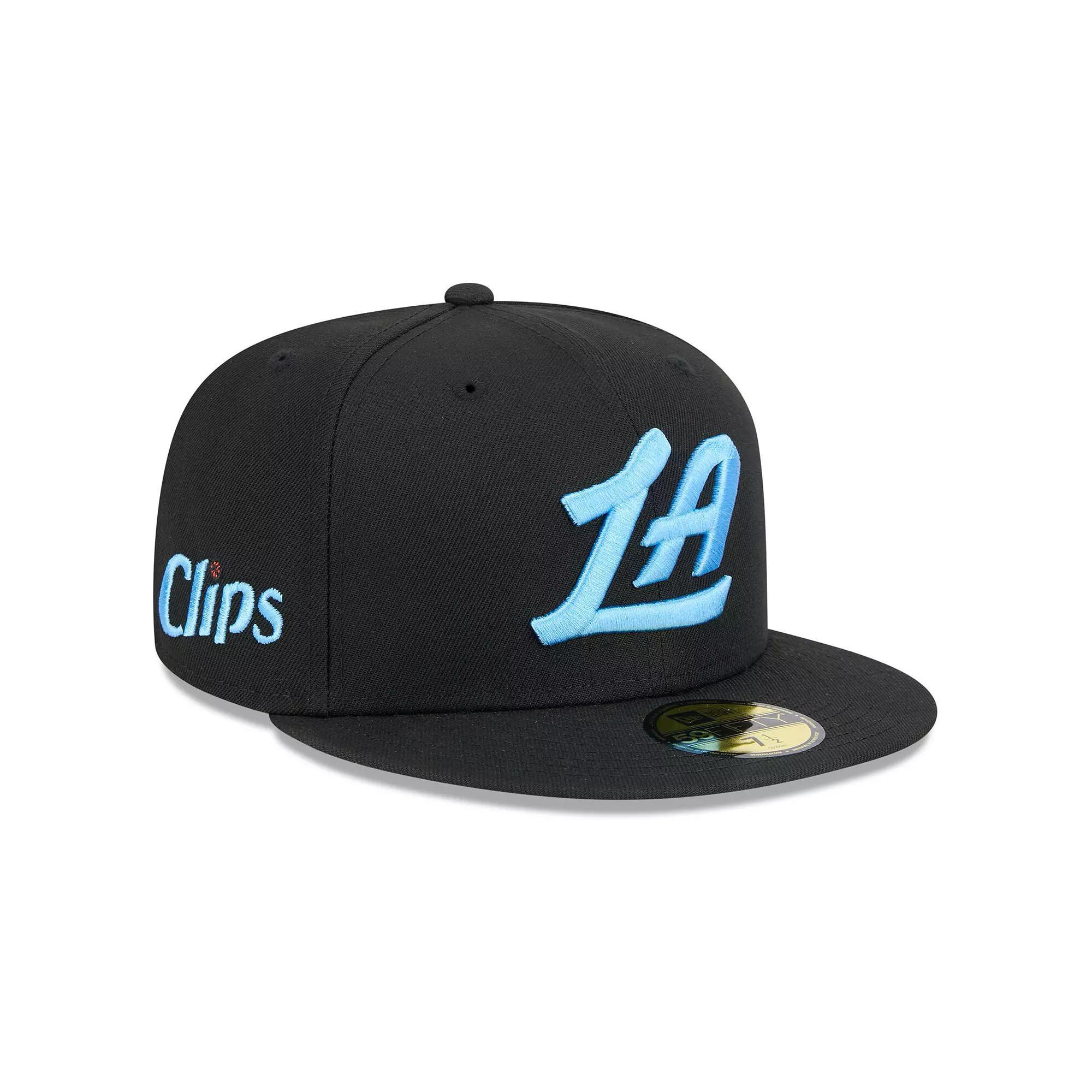 Men's New Era Royal Los Angeles Rams  Main Patch 59FIFTY Fitted Hat, Size: 7 5/8, Blue Product Image