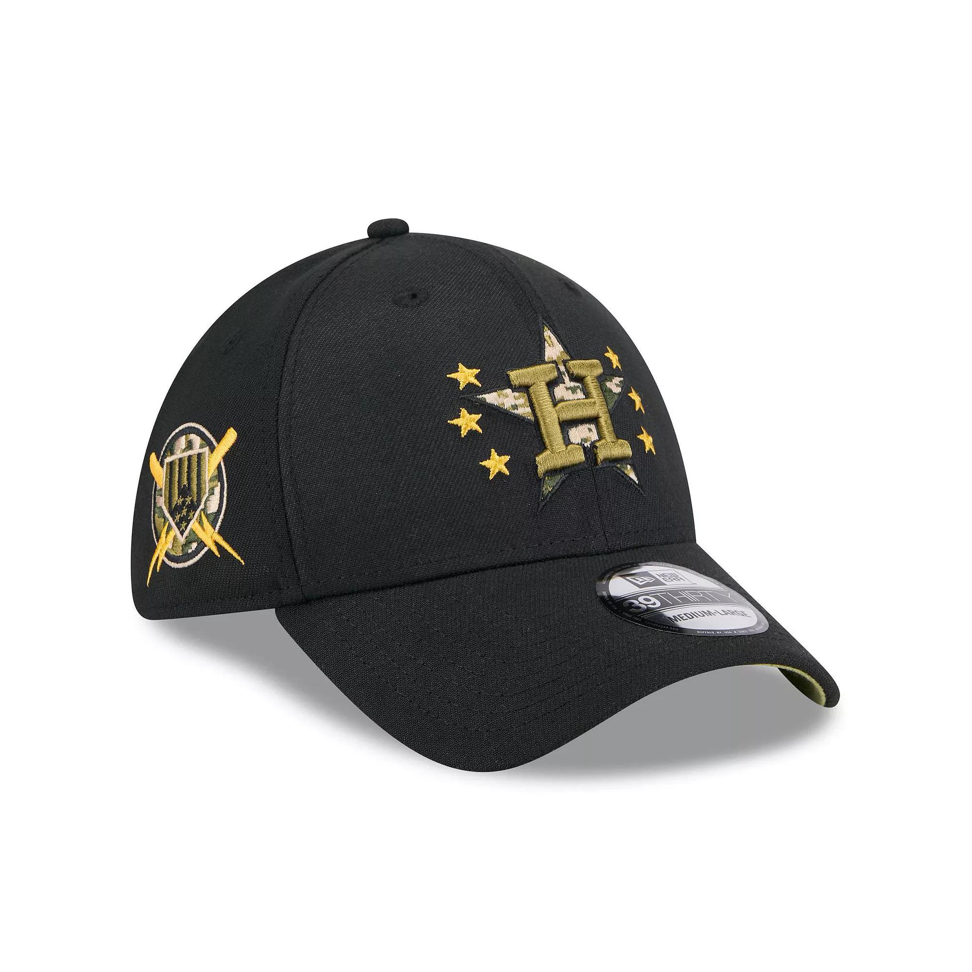 Men's New Era  Black Chicago White Sox 2024 Armed Forces Day 39THIRTY Flex Hat, Size: Medium/Large Product Image