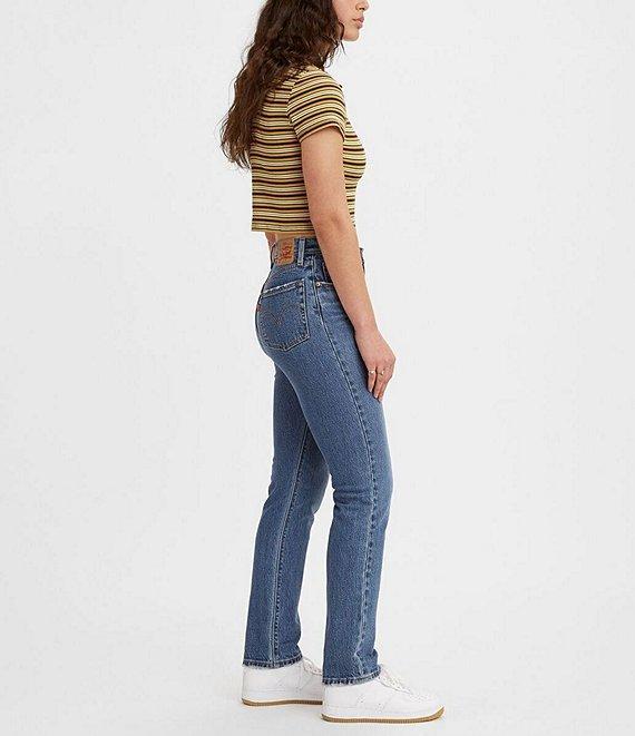 Levi's® 501® Original High Rise Straight Leg Jeans Product Image
