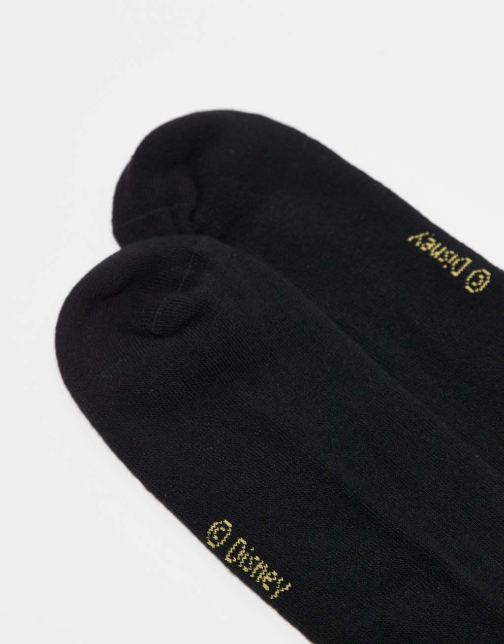 ASOS DESIGN Disney Lion King sock in black  Product Image