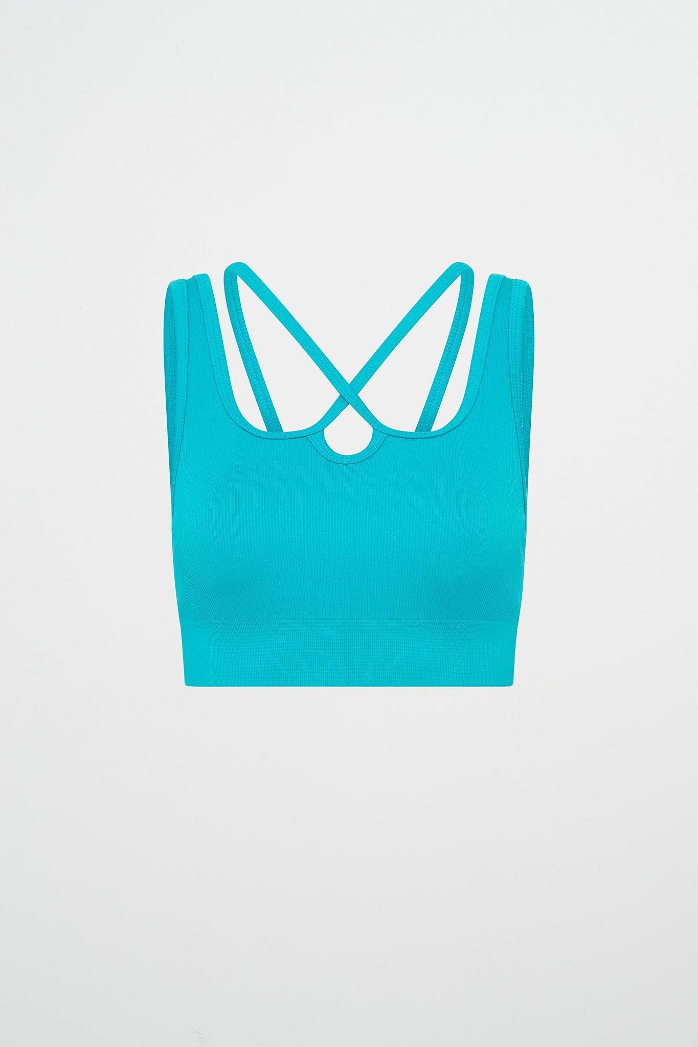 Seamless Crossover Bra 398 Product Image
