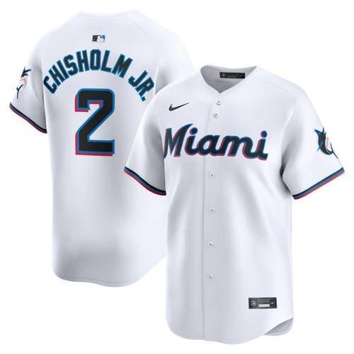 Men's Nike Sandy Alcantara White Miami Marlins Home Limited Player Jersey, Size: XL Product Image