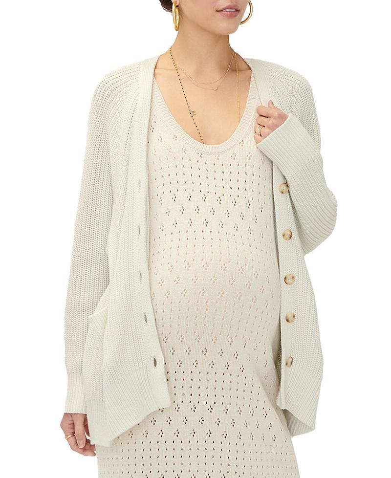 Womens The Maternity Nursing Friendly Marlow Cardigan Product Image