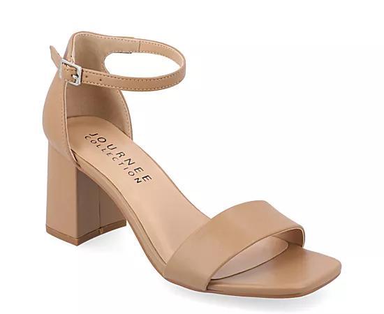 Journee Valenncia Womens SuperNatural Shades Tru Comfort Foam Dress Sandals Product Image