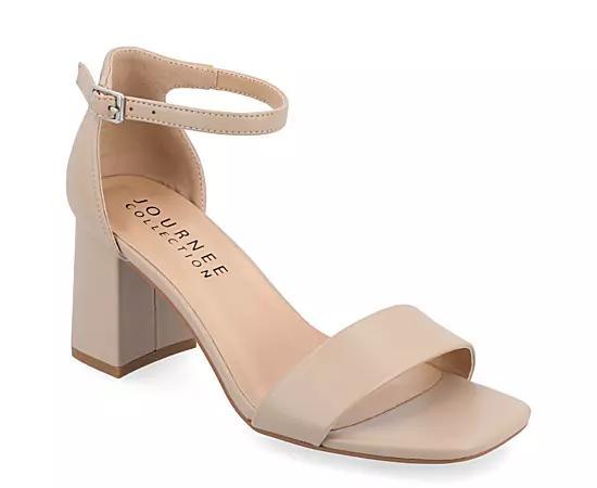 Journee Valenncia Womens SuperNatural Shades Tru Comfort Foam Dress Sandals Product Image