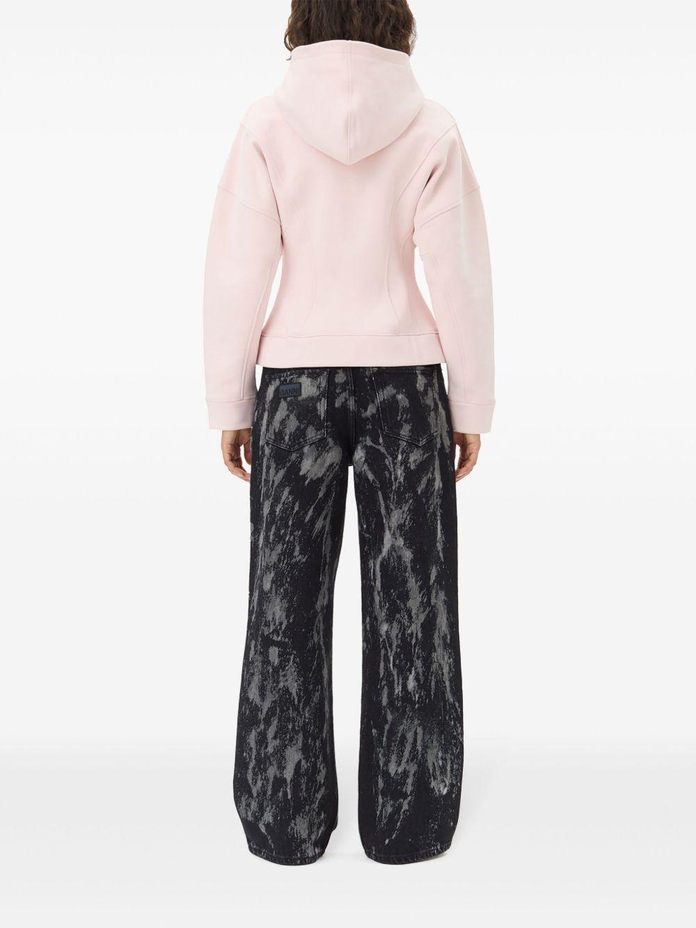 zipped hoodie jacket  Product Image