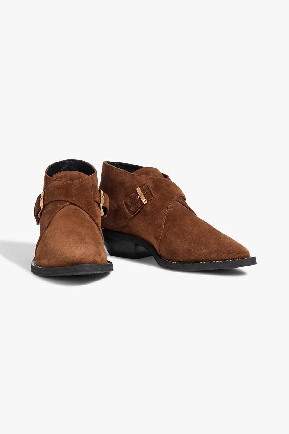 TOD'S Ankle Boots In Brown Product Image