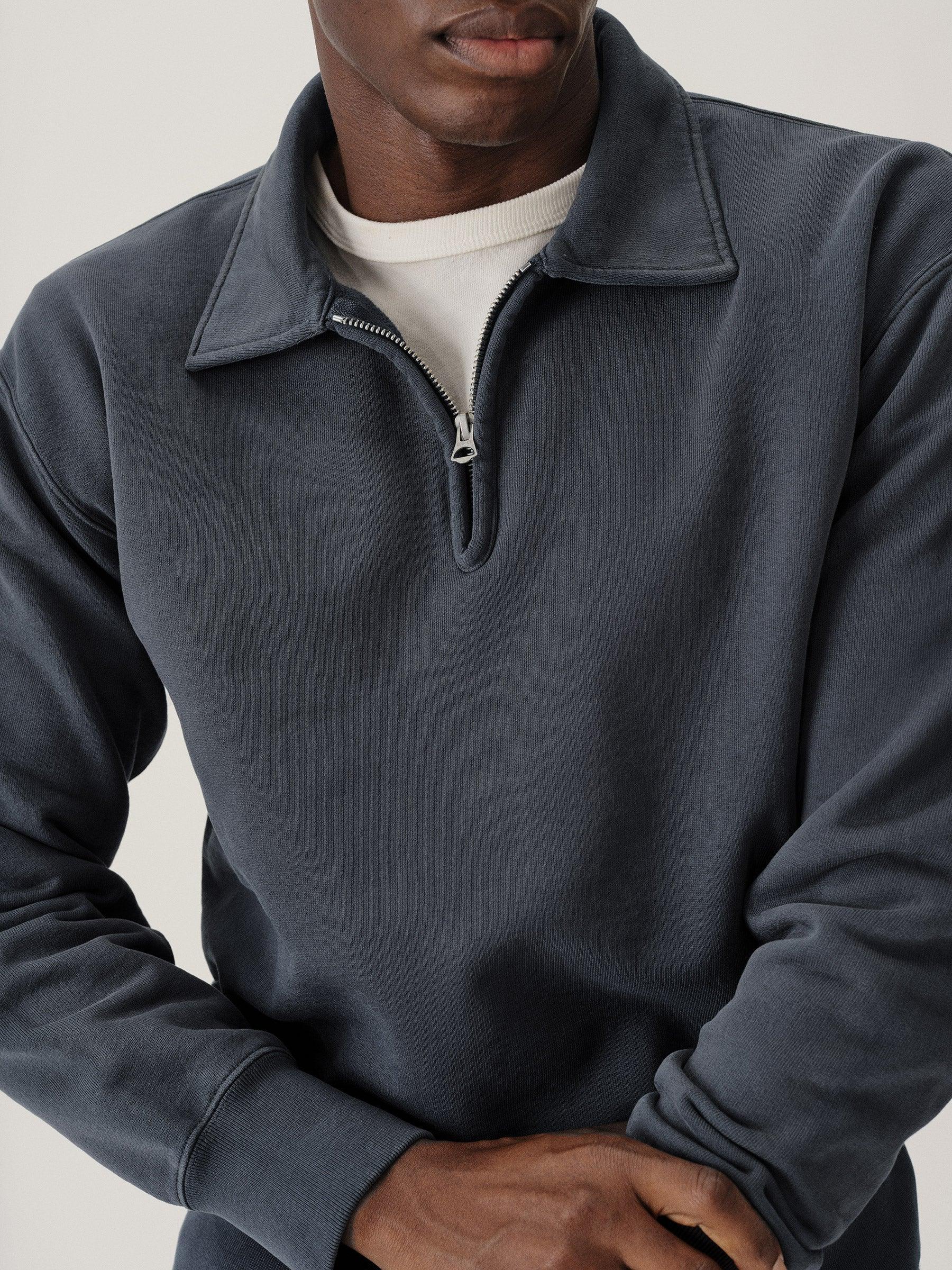 Black Sunfade Welterweight Quarter Zip Product Image
