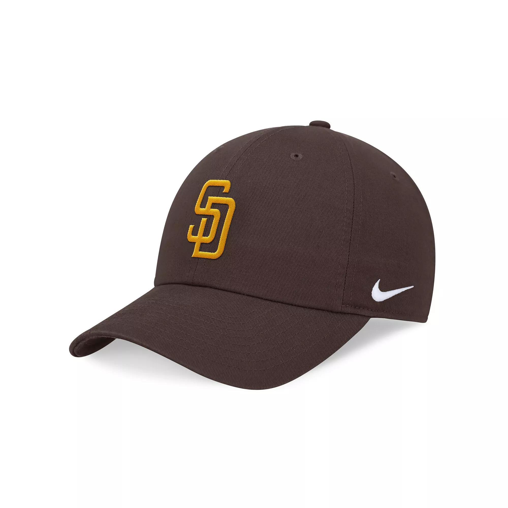Men's Nike Brown San Diego Padres Club Adjustable Hat, Size: Medium/Large Product Image