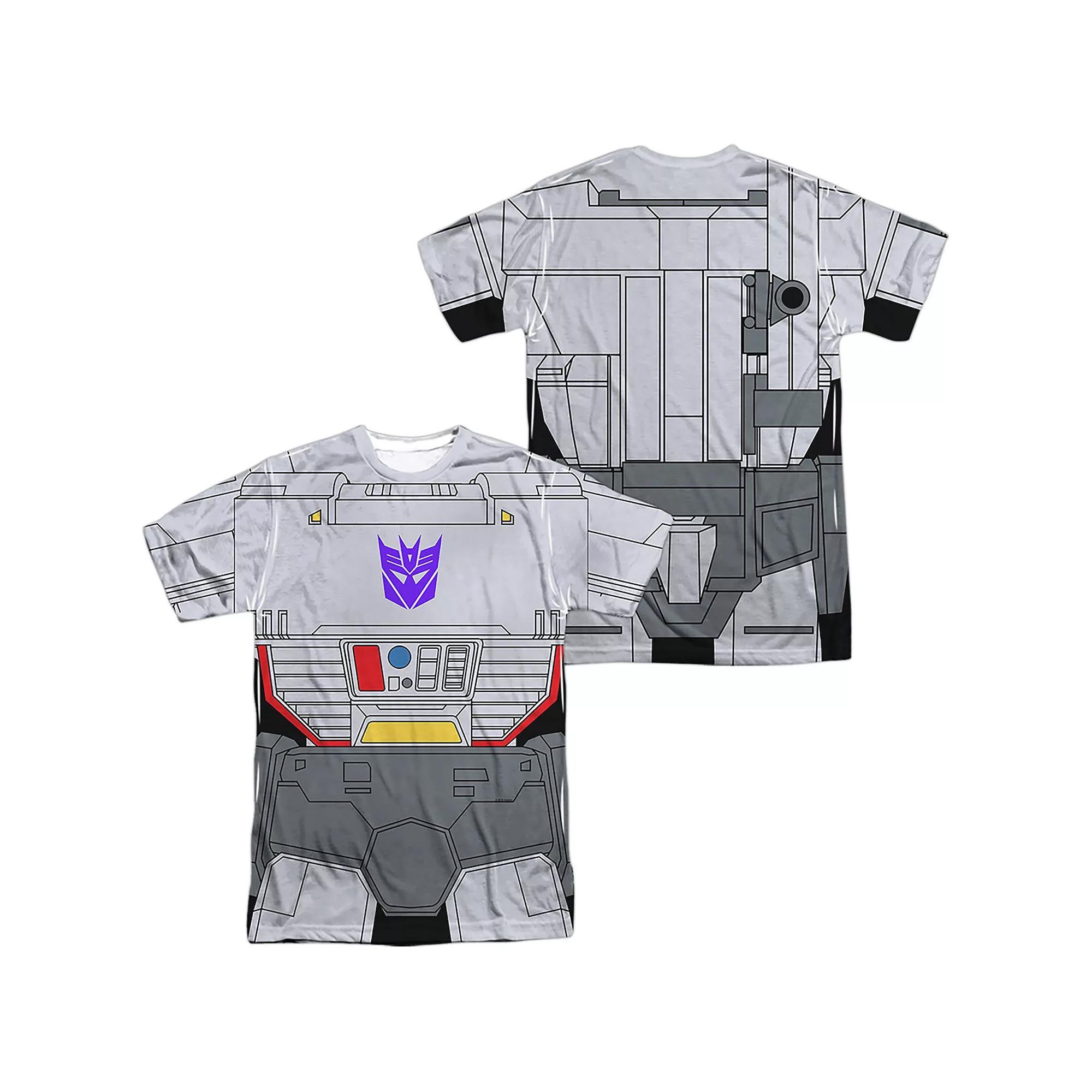 Men's Transformers Megatron Sublimated Graphic Tee, Size: Medium, Black Product Image