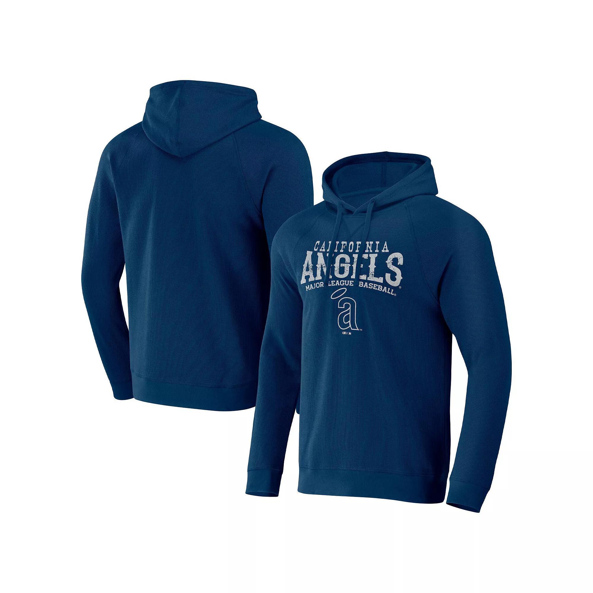 Men's Darius Rucker Collection by Fanatics  Black San Francisco Giants Waffle-Knit Raglan Pullover Hoodie, Size: 2XL Product Image