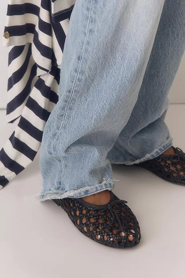 Pilcro Woven Ballet Flats Product Image