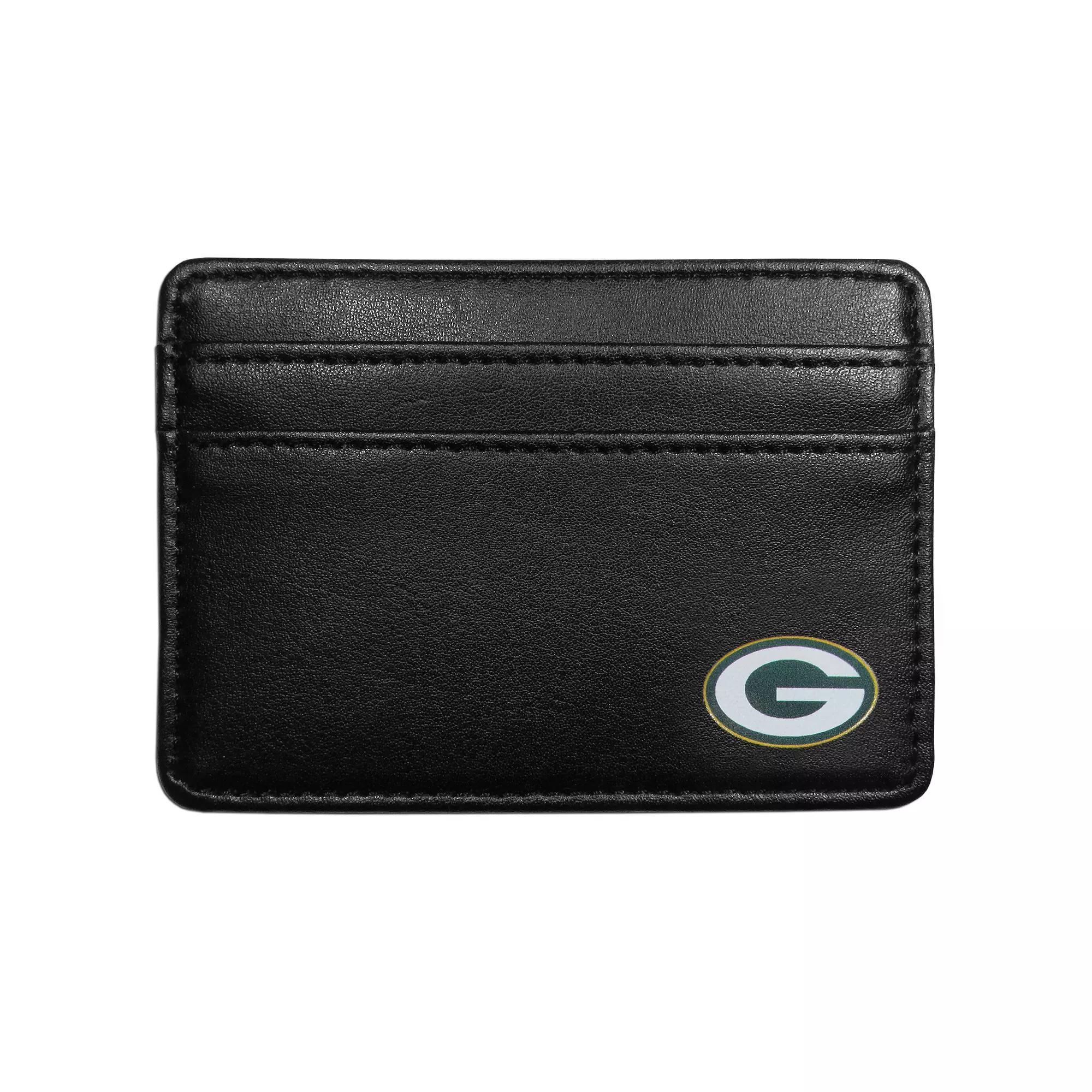 Men's Green Bay Packers Weekend Wallet, Black Product Image