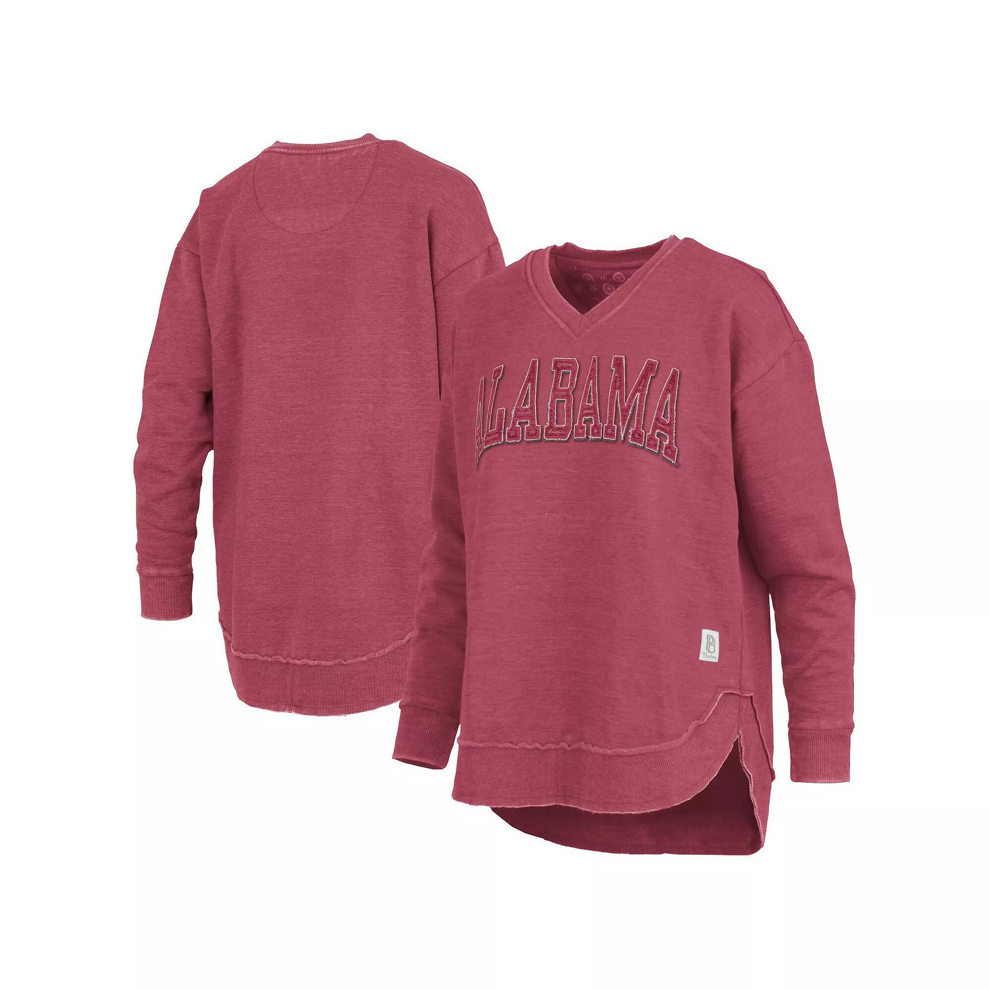 Women's Pressbox  Black Colorado Buffaloes Westin Poncho V-Neck Pullover Sweatshirt, Size: Small Product Image