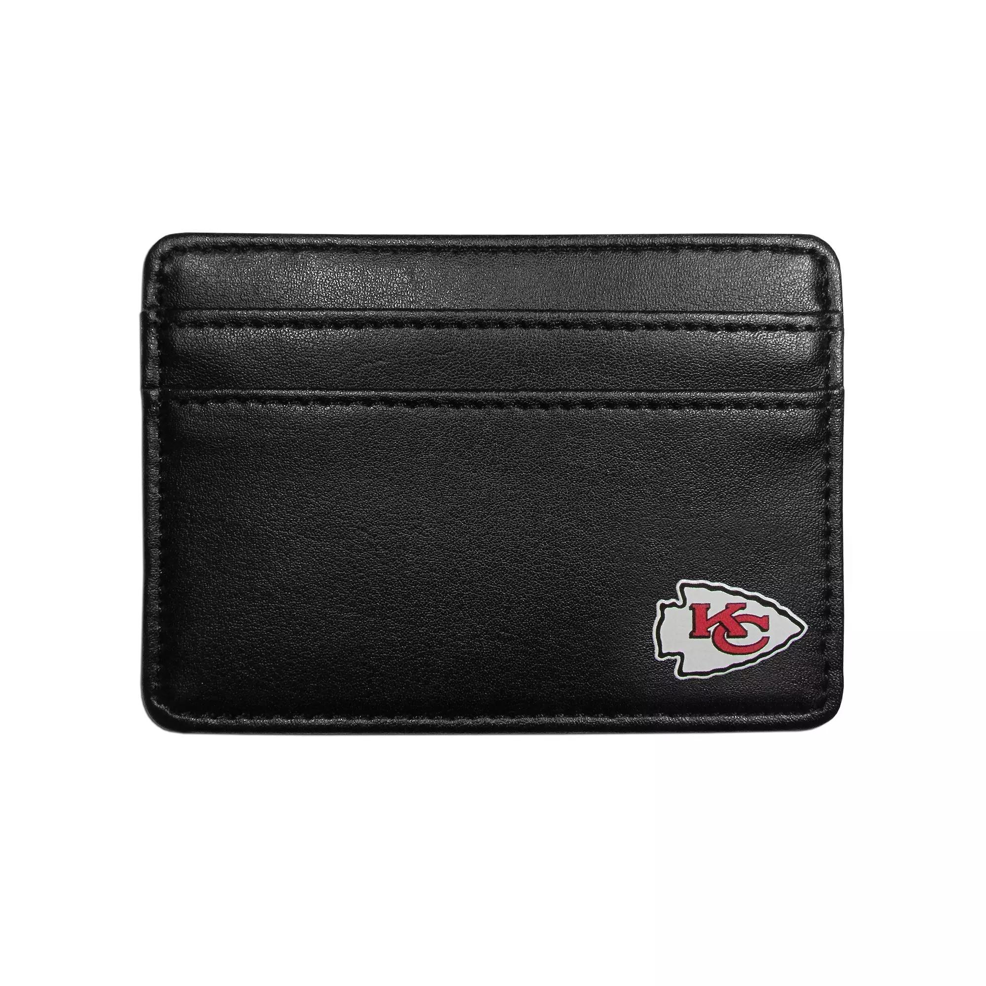 Men's Kansas City Chiefs Weekend Wallet, Black Product Image