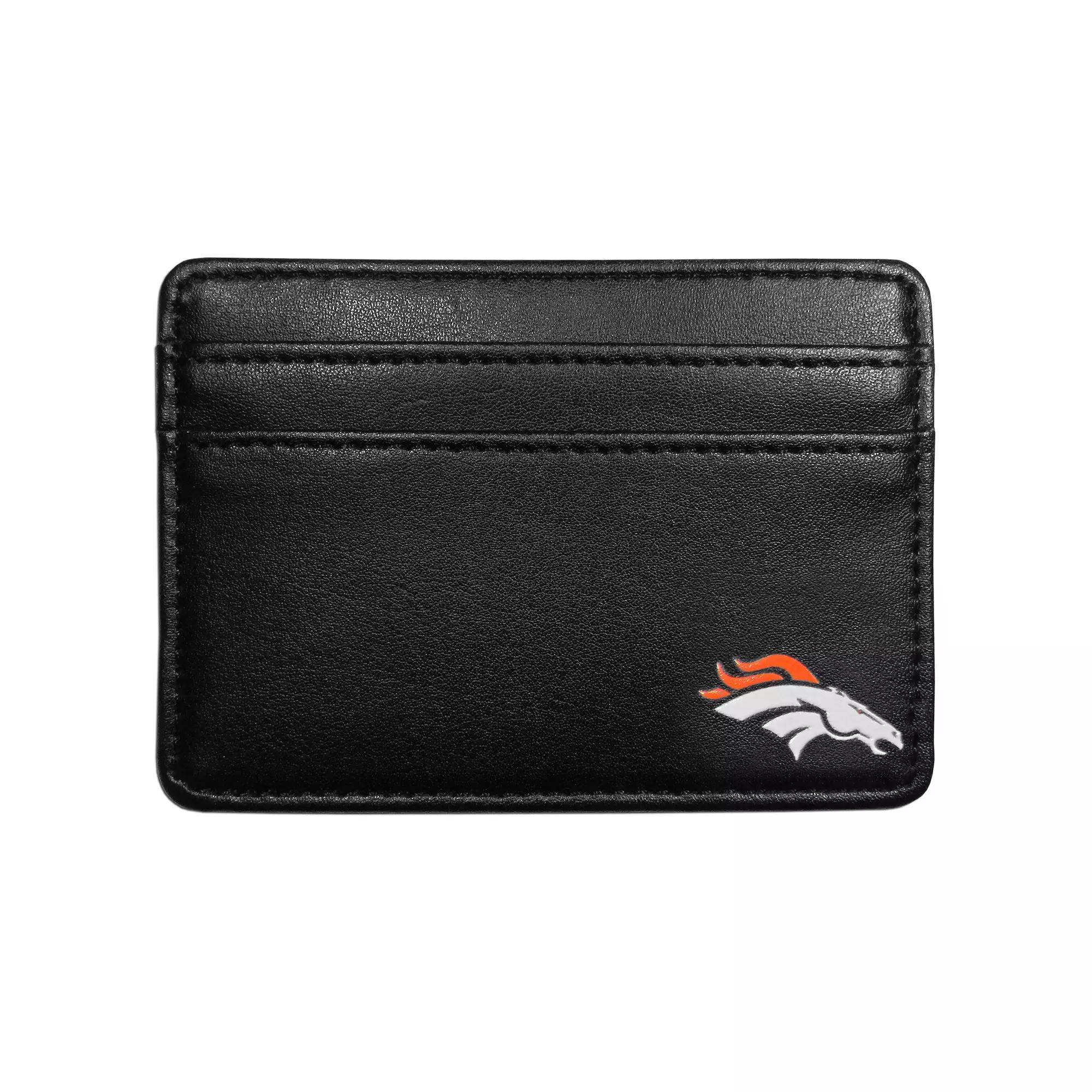 Men's Denver Broncos Weekend Wallet, Black Product Image