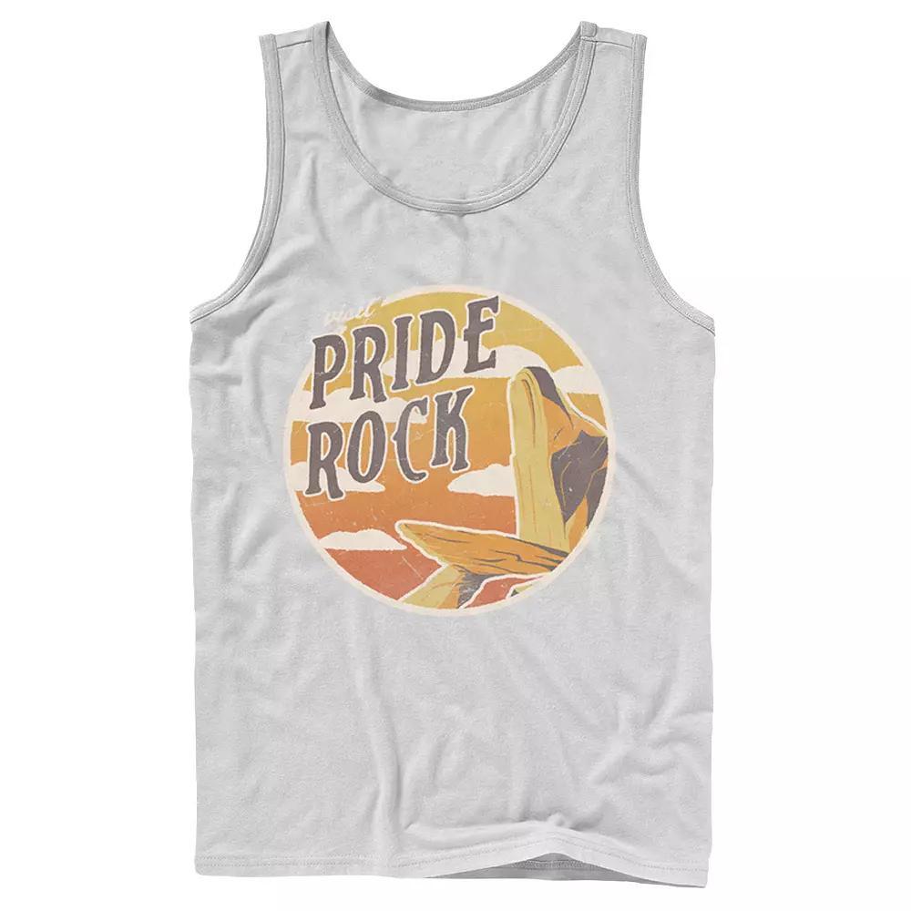 Disney's The Lion King Men's Visit Pride Rock Tank Top, Size: Large, Black Product Image