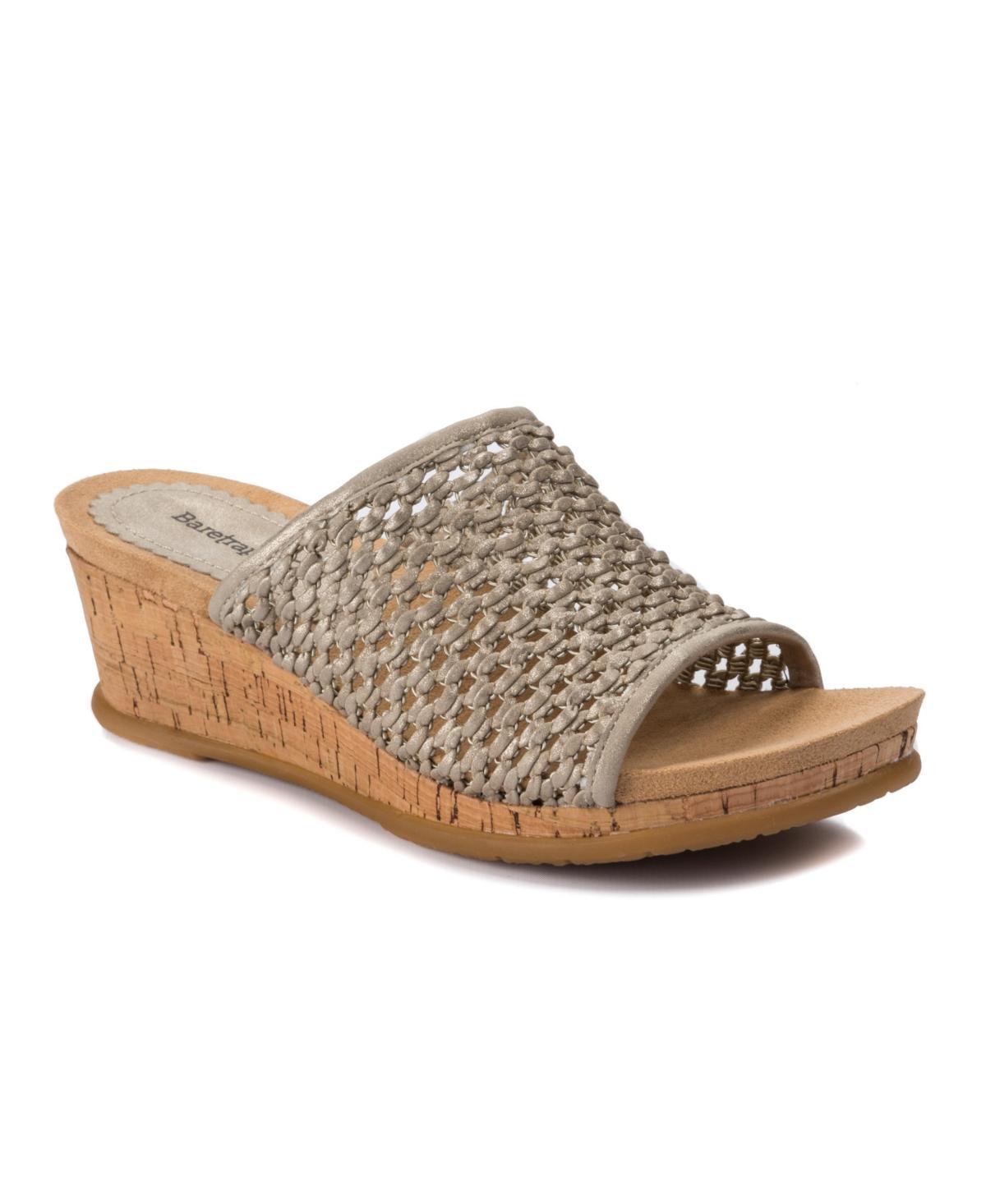 Baretraps Flossey Women's Wedge Sandals, Size: 8, White Product Image