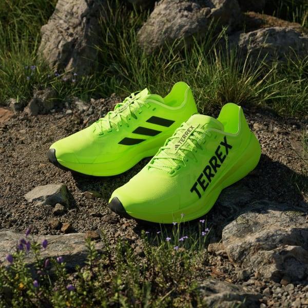 adidas Terrex Agravic Speed Trail Running Shoes Lucid Lemon 13 Mens Product Image