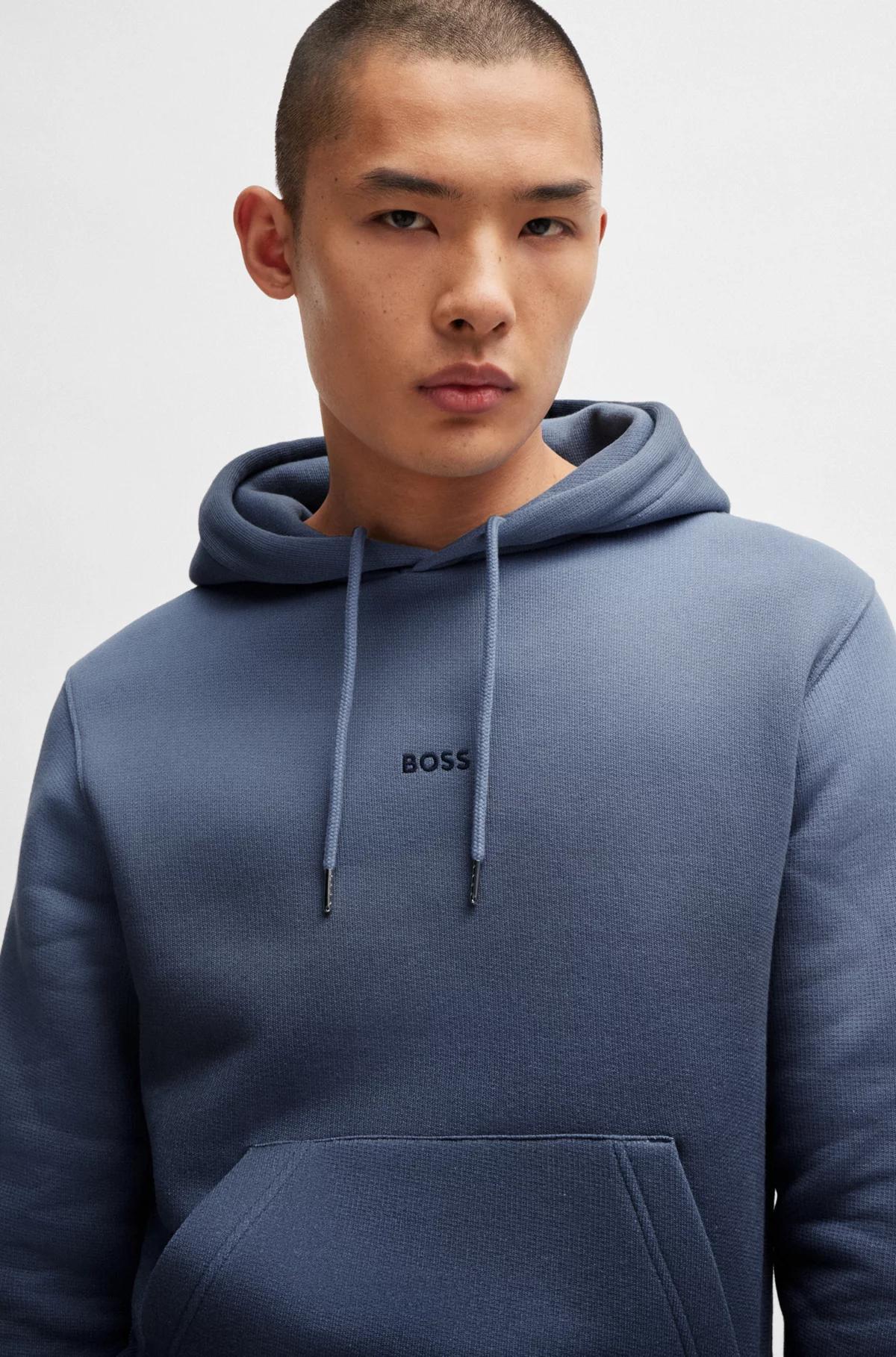 BOSS Cotton-Terry Relaxed-Fit with Gradient Dye Male Product Image