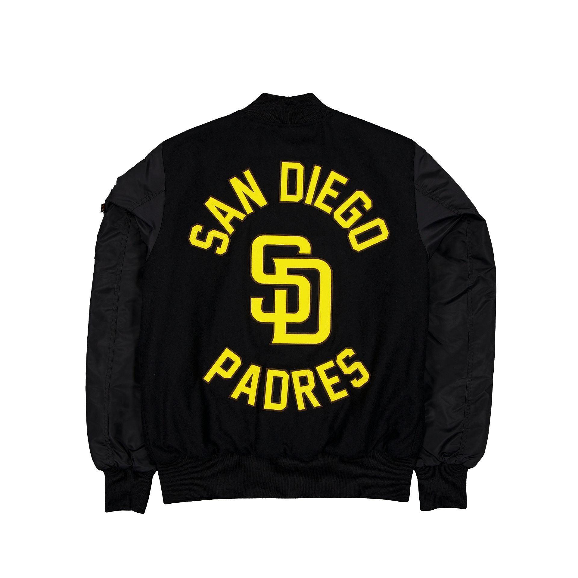 Alpha Industries x Chicago White Sox MA-1 Wool Varsity Jacket Male Product Image