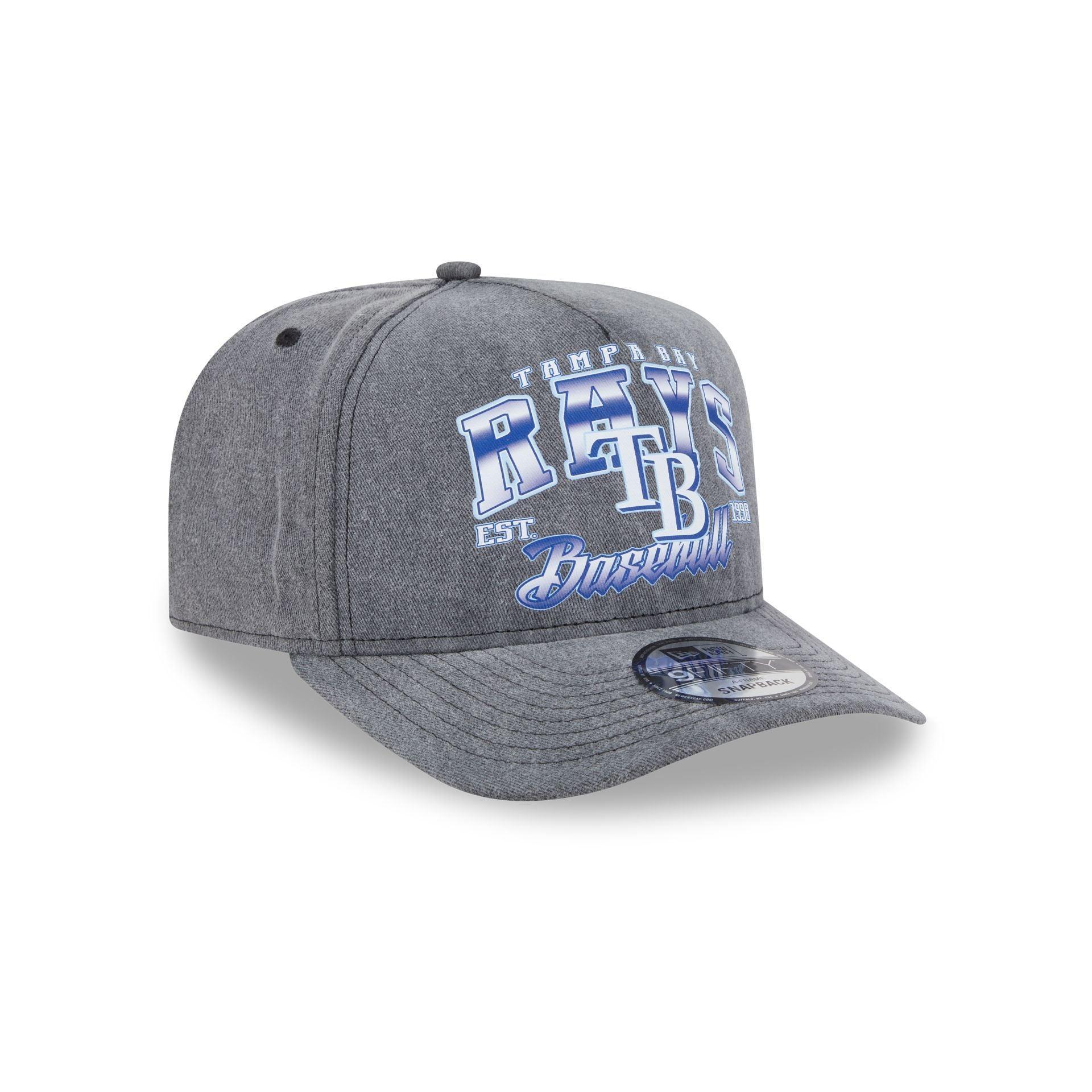 Tampa Bay Rays Washed 9FIFTY A-Frame Snapback Hat Male Product Image