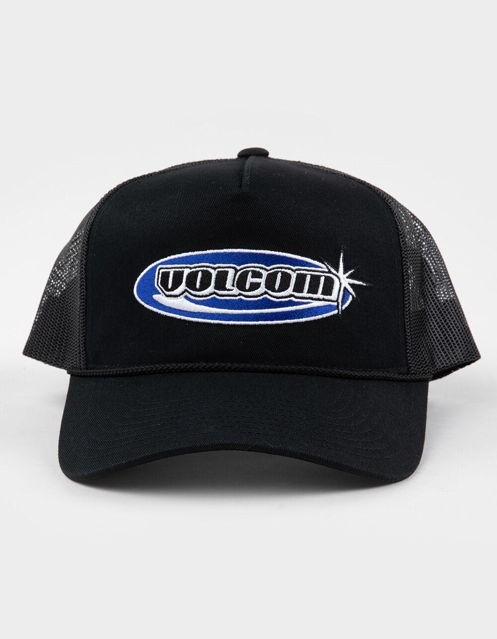 VOLCOM Road Tested Cheese Trucker Hat - RED Product Image