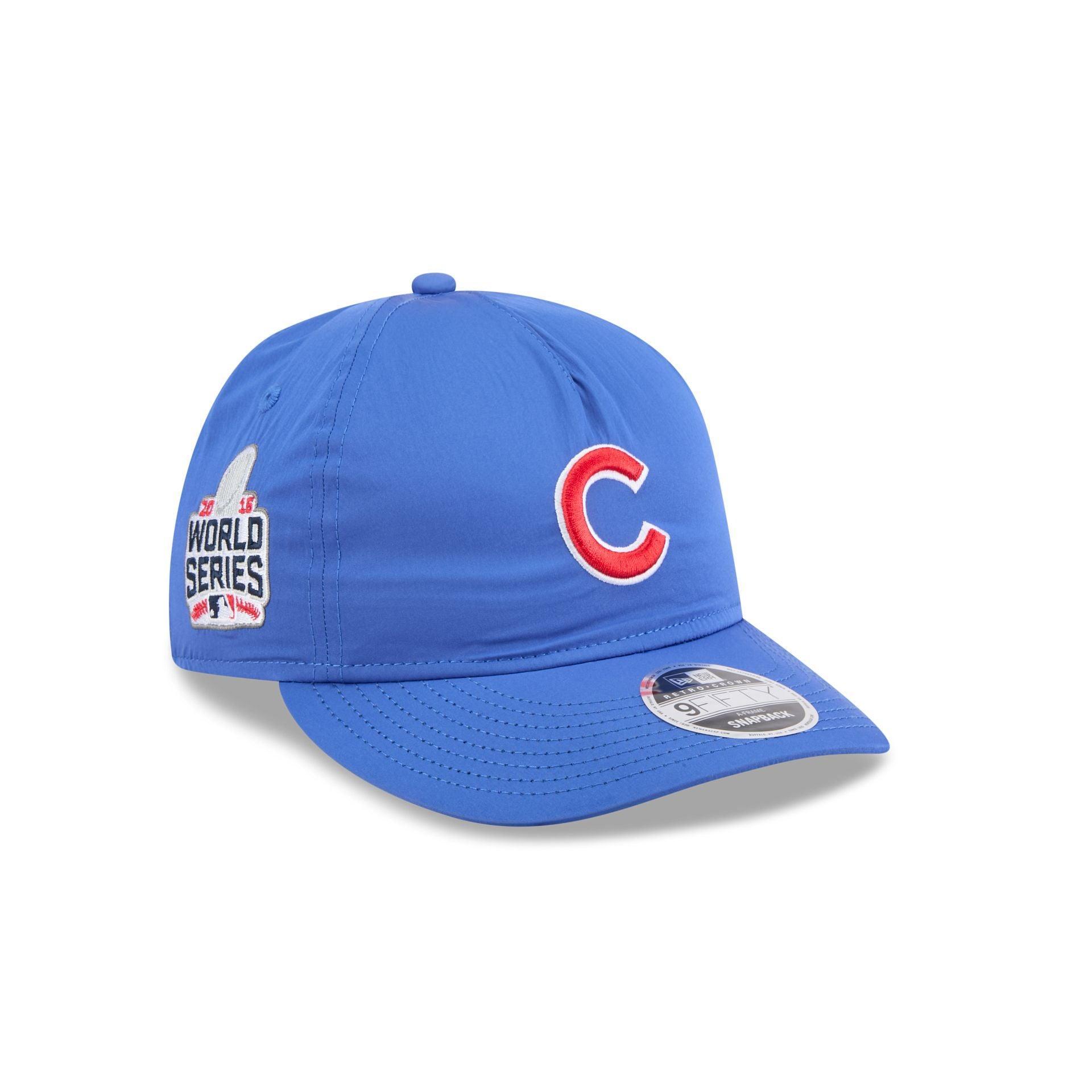 Chicago Cubs Nylon Retro Crown 9FIFTY A-Frame Snapback Hat Male Product Image
