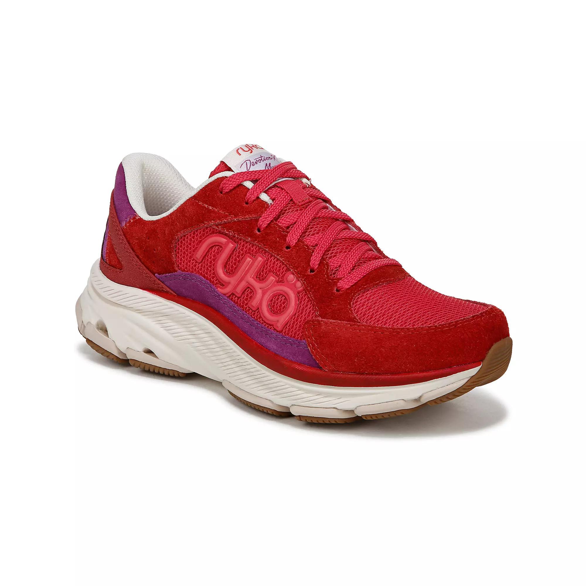 Ryka Devotion X Max Classic Women's Sneakers, Size: 8.5 Wide, Red Product Image