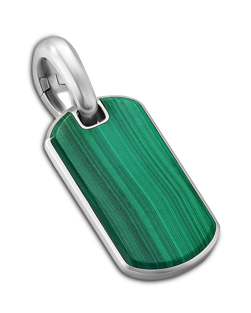 Mens Chevron Tag in Sterling Silver Product Image