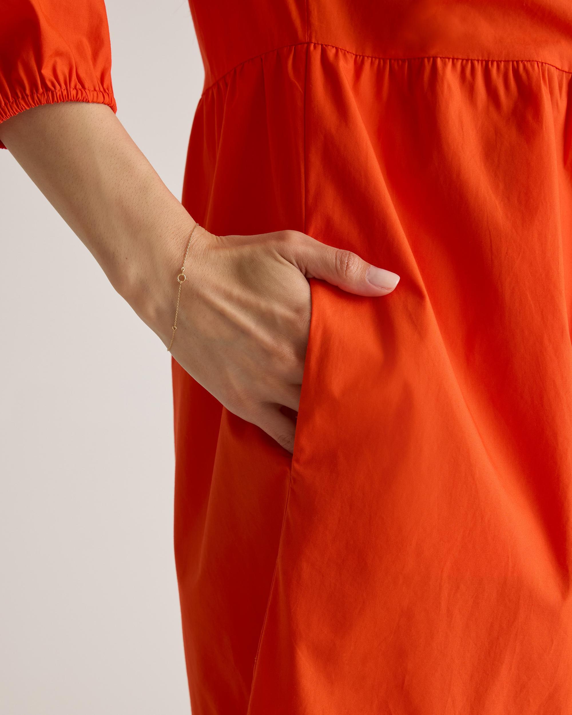 Quince | Women's Poplin Midi Tunic Dress Size XL, Organic Cotton Product Image