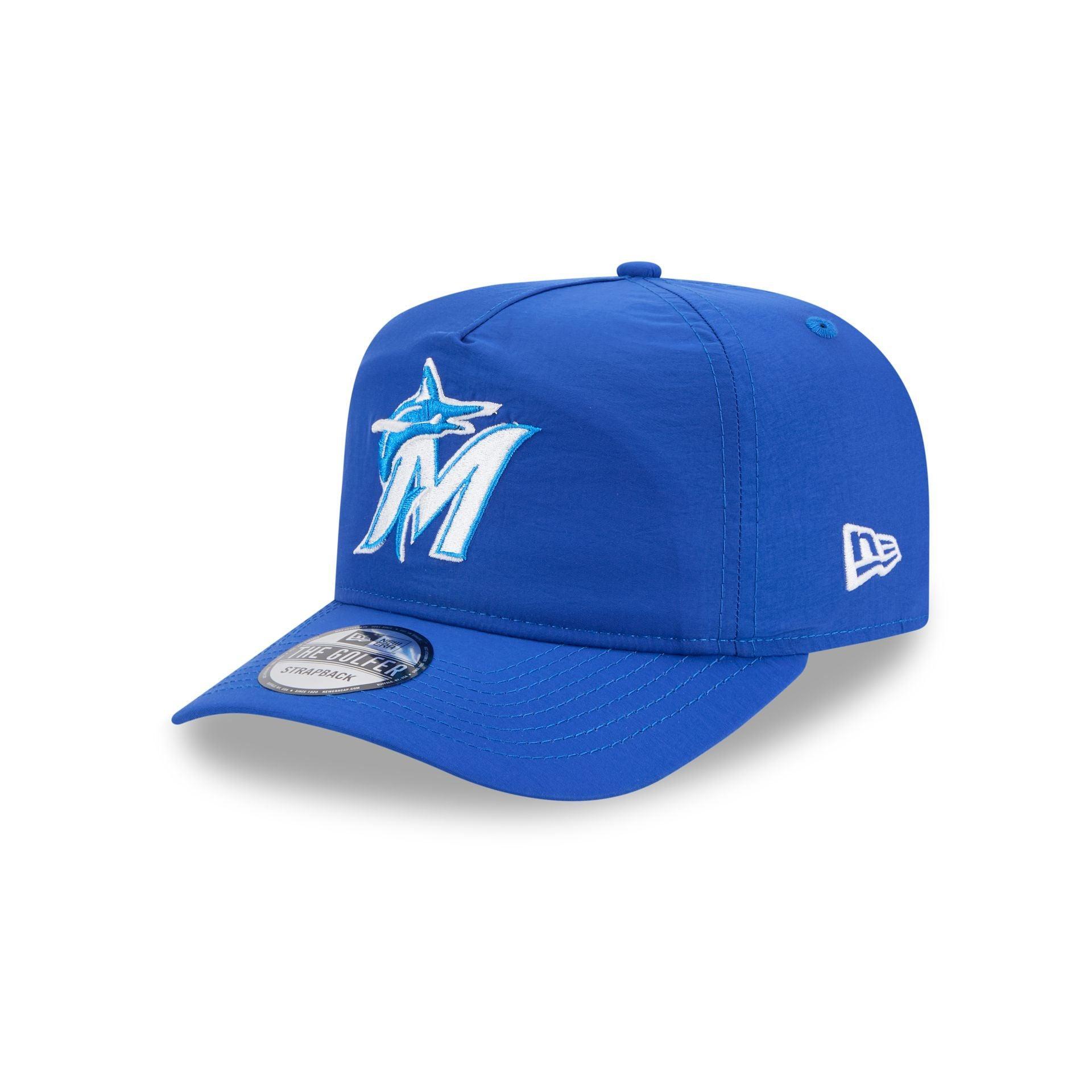 Miami Marlins Everyday Nylon Blue Golfer Hat Male Product Image