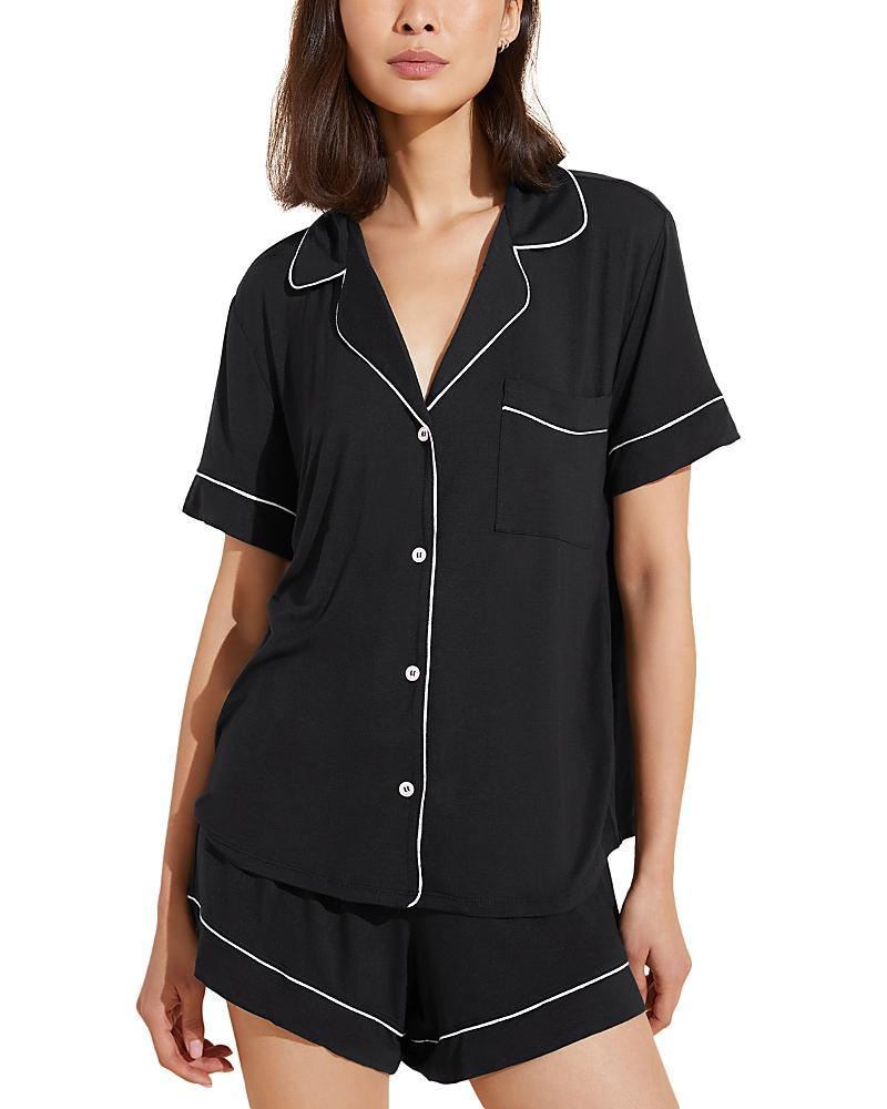 Eberjey Gisele Relaxed Short Sleeve Top & Shorts Product Image