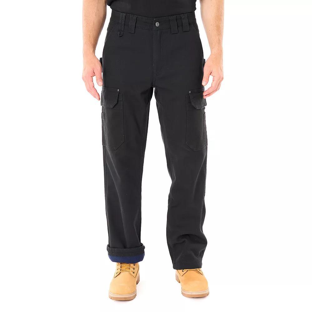 Mens Smith's Workwear Duck Canvas Gusset Utility Cargo Carpenter Pants, Men's, Size: 40 X 32, Granite Grey Product Image