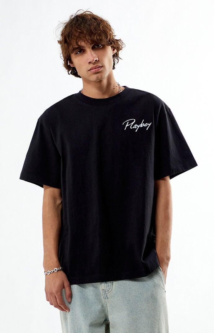 Playboy By PacSun Men's Lime Light T-Shirt Product Image